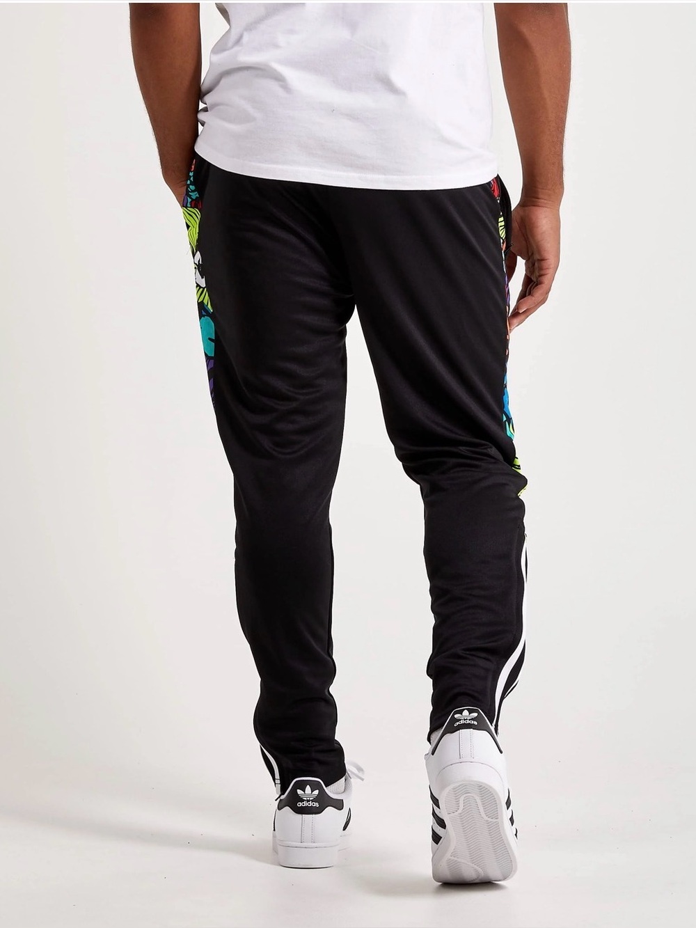 MENS ADIDAS TIRO FLOWER TRACK PANTS - Picture 3 of 11